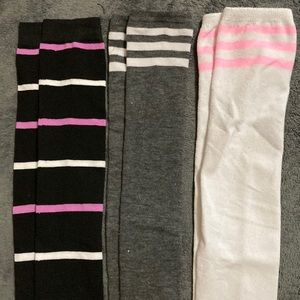 Thigh Highs! 3 Pairs